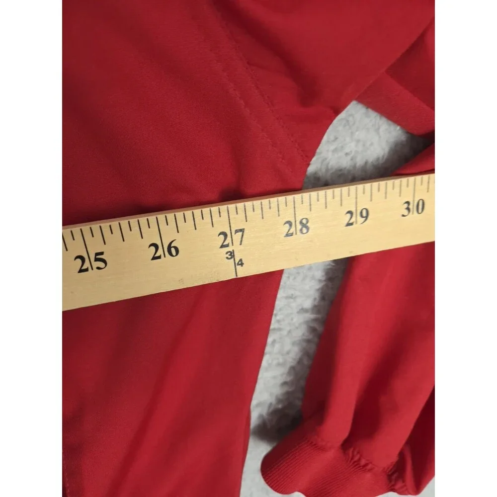 Vintage Nike Jacket Anaheim Angels Mens XL Red Pullover Windbreaker Dugout MLB